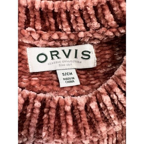 Orvis Chenile Sweater in Misty Rose in Size S - Picture 6 of 7
